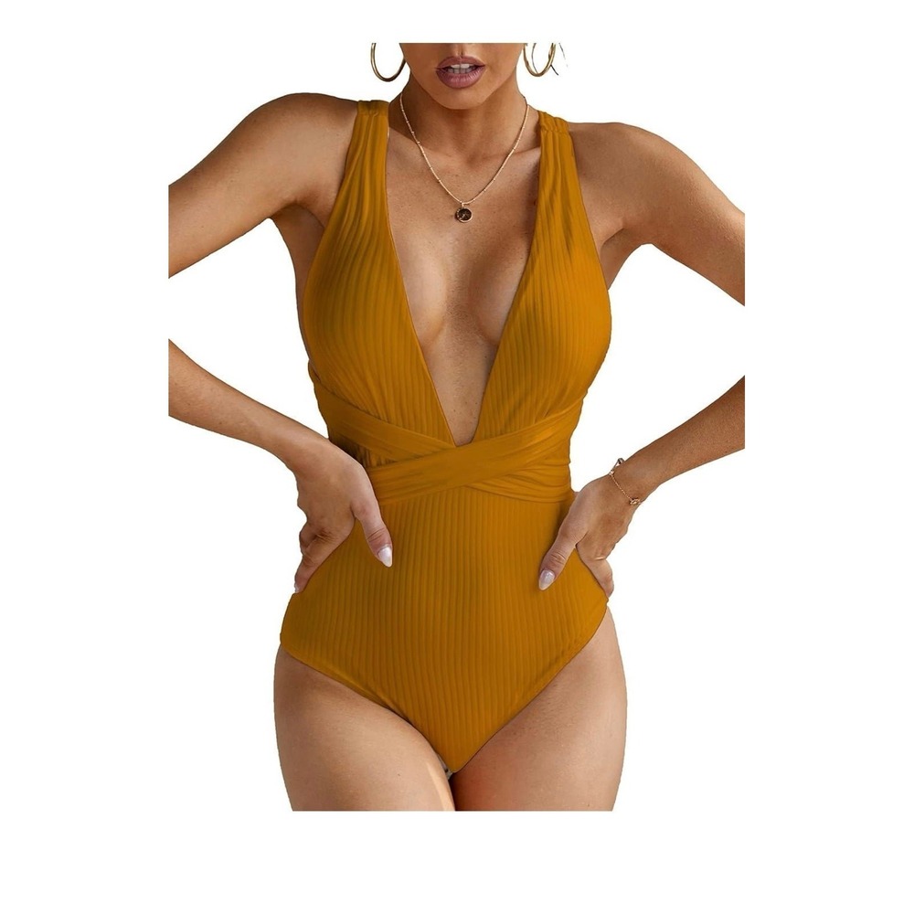 MOLYBELL One Piece Swimsuits for Women High Waisted Bathing Suit Monokini large